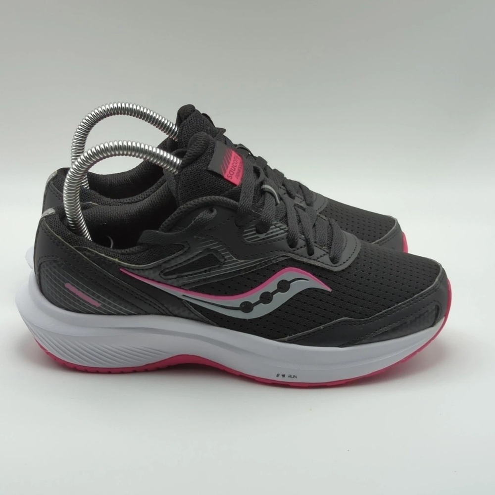 Saucony Women's Black Gray Pink Athletic Running Shoes